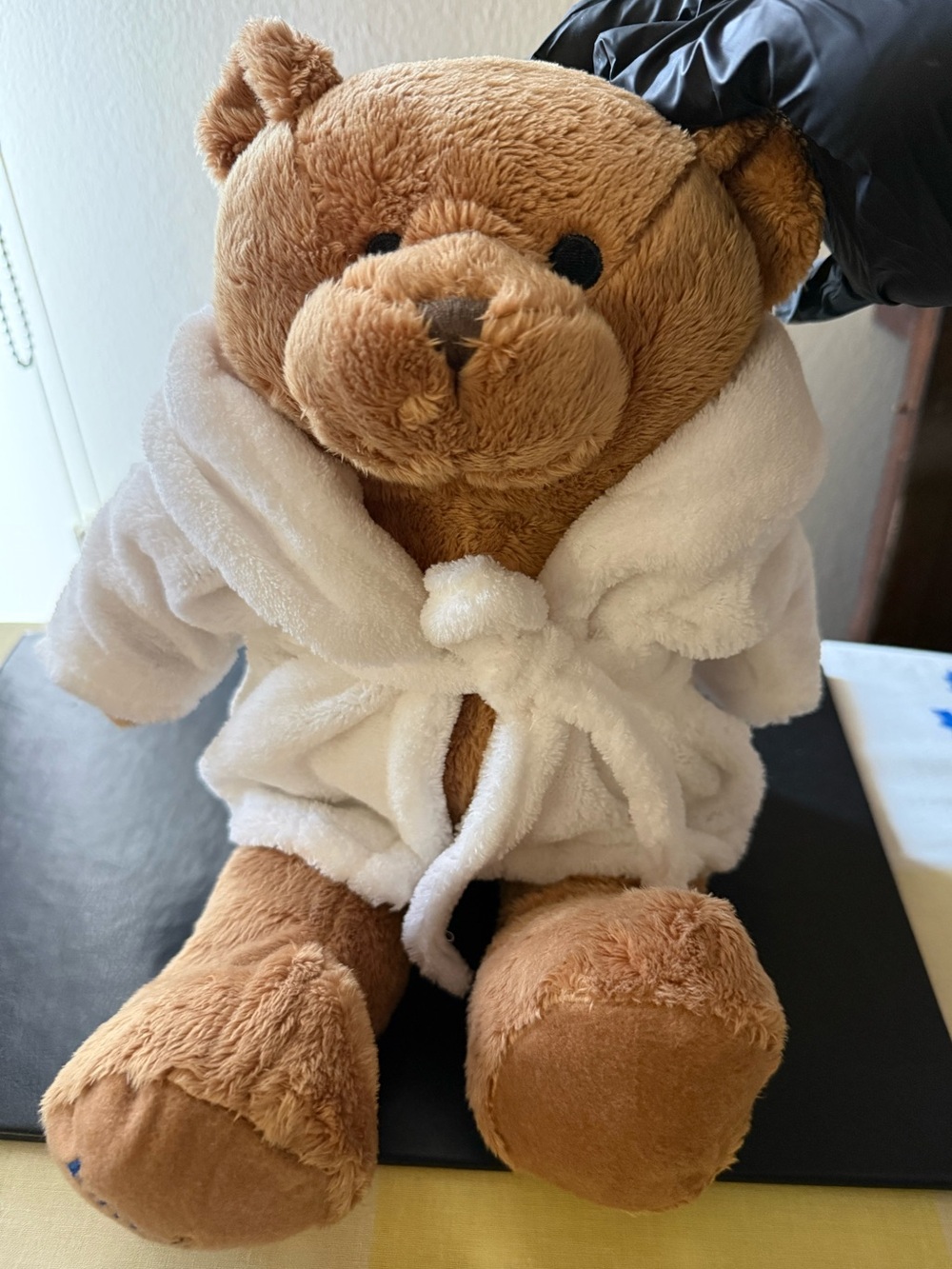 Jumeirah Burj Al Arab Plush Brown Bear with White Bathrobe